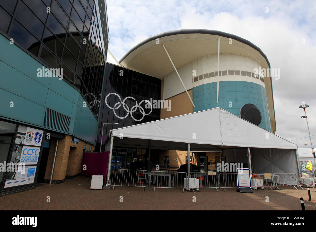 Olympics - London 2012 - Olympic Venues - Coventry Arena Stock Photo