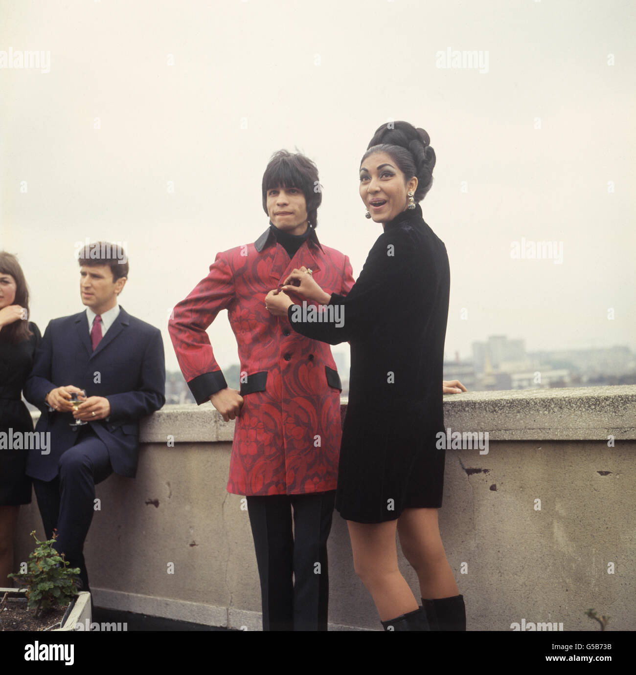 Fashion - Reita Faria - Stratford Hotel, London Stock Photo