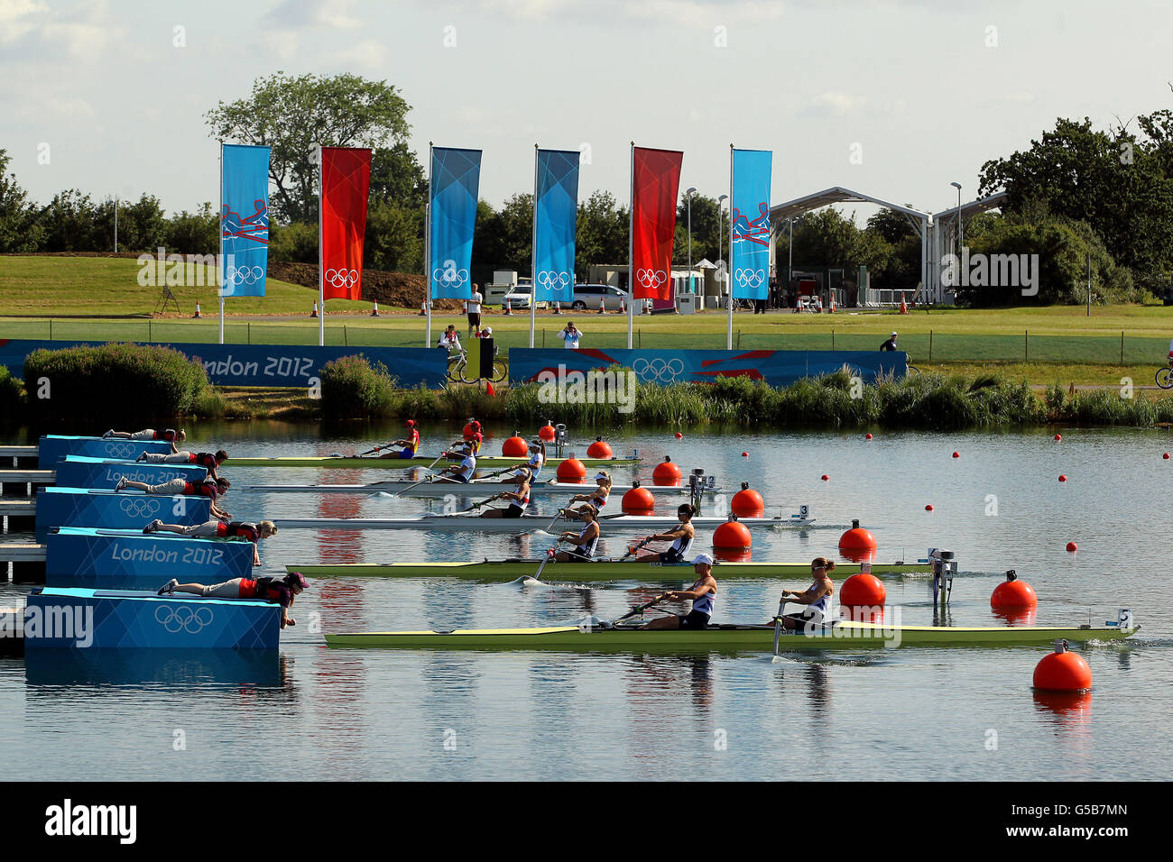 London Olympic Games - Day 1 Stock Photo - Alamy