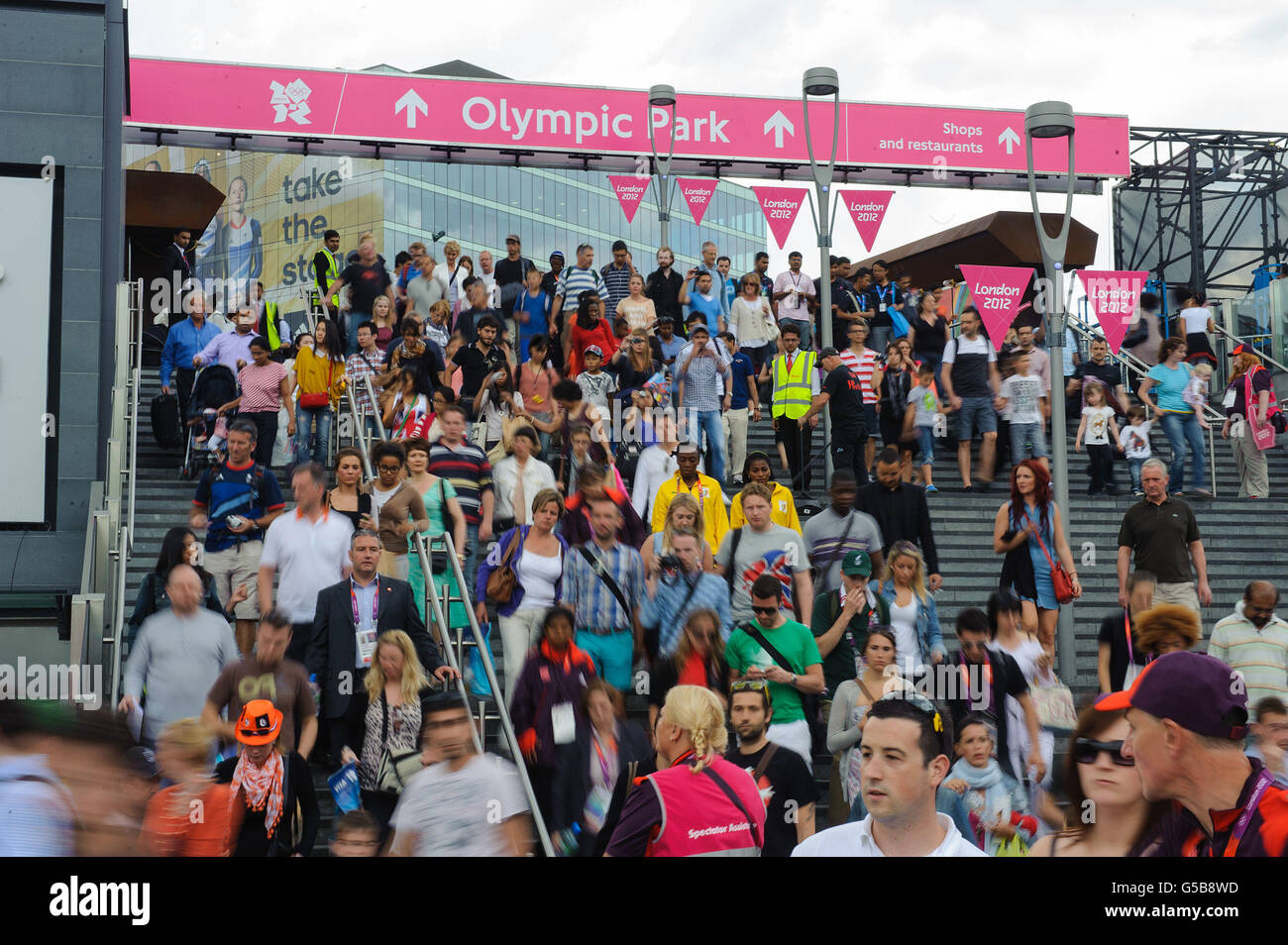 London Olympic Games - Day 1 Stock Photo - Alamy
