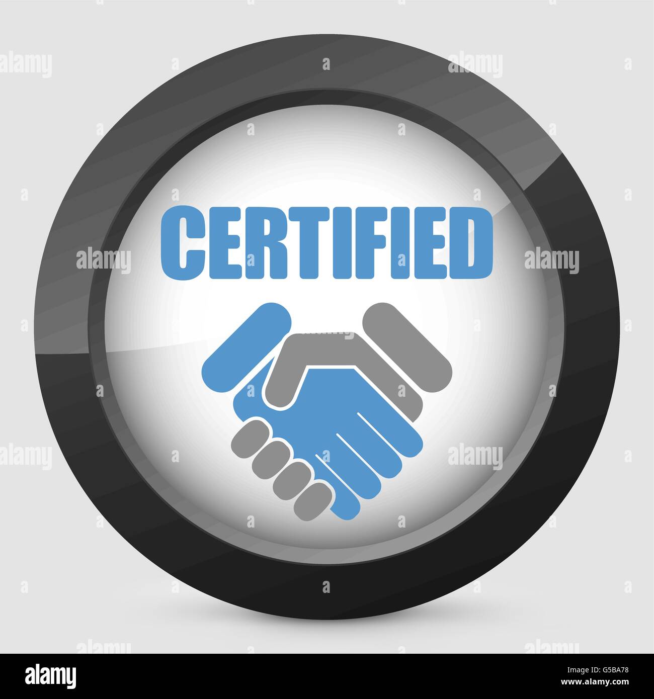 Certified concept icon Stock Vector Image & Art - Alamy