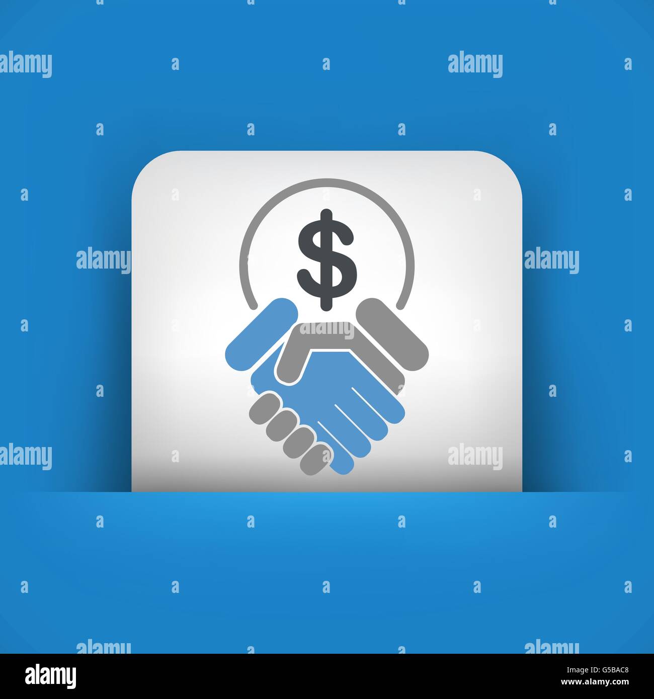 Financial agreement icon Stock Vector Image & Art - Alamy
