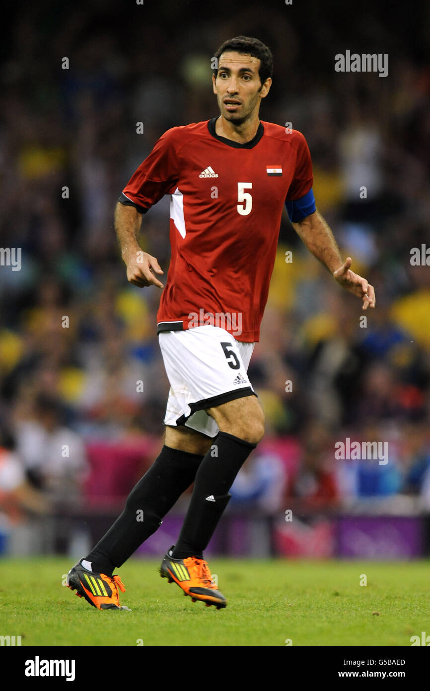 London Olympic Games - Pre-Games competitions - Thurs. Egypt's Mohamed ...