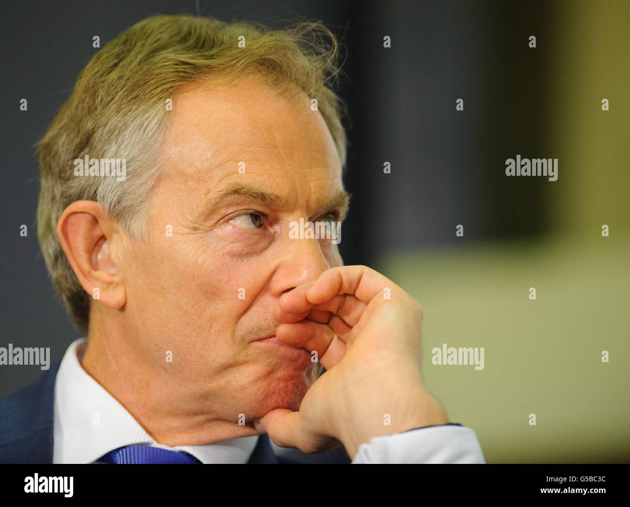 Former Prime Minister Tony Blair at the Westminster Faith Debate, in