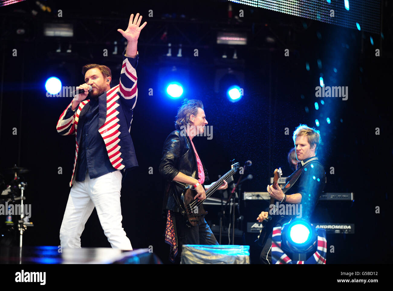 Duran Duran perform at the BT London Live concert, which coincides with