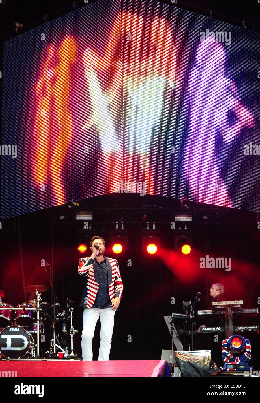 Duran duran perform bt london live concert hires stock photography and