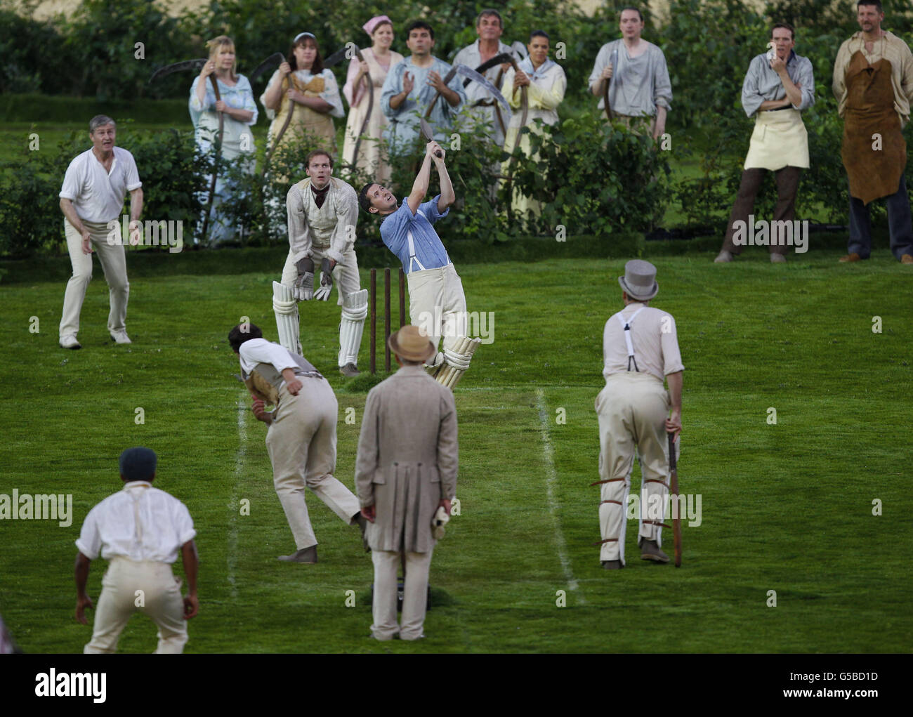 Performers london olympic games 2012 opening ceremony olympic stadium