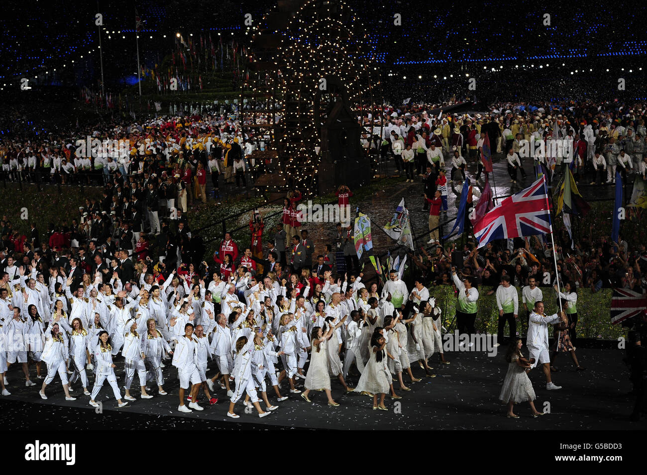 London Olympic Games - Day 0 Stock Photo - Alamy