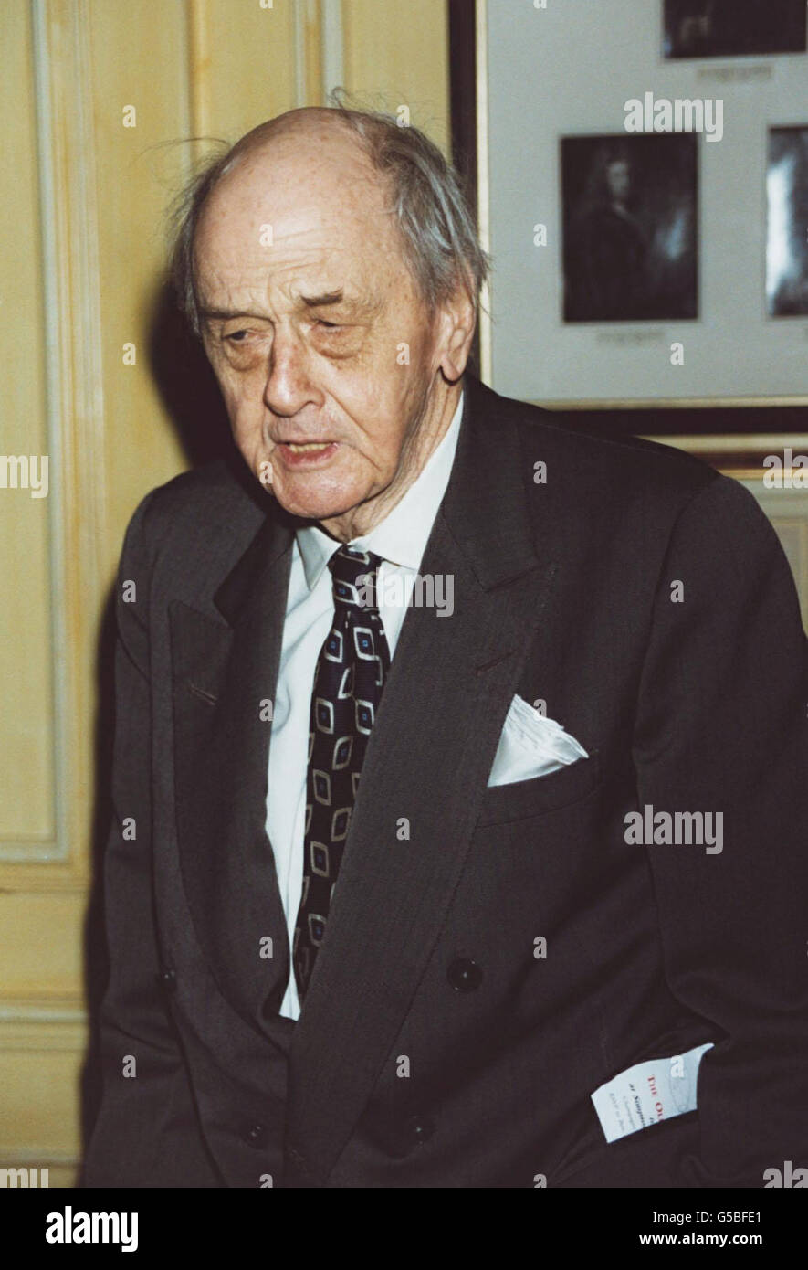 The Duke of Devonshire at the Oldie of the Year Awards at Simpson's in