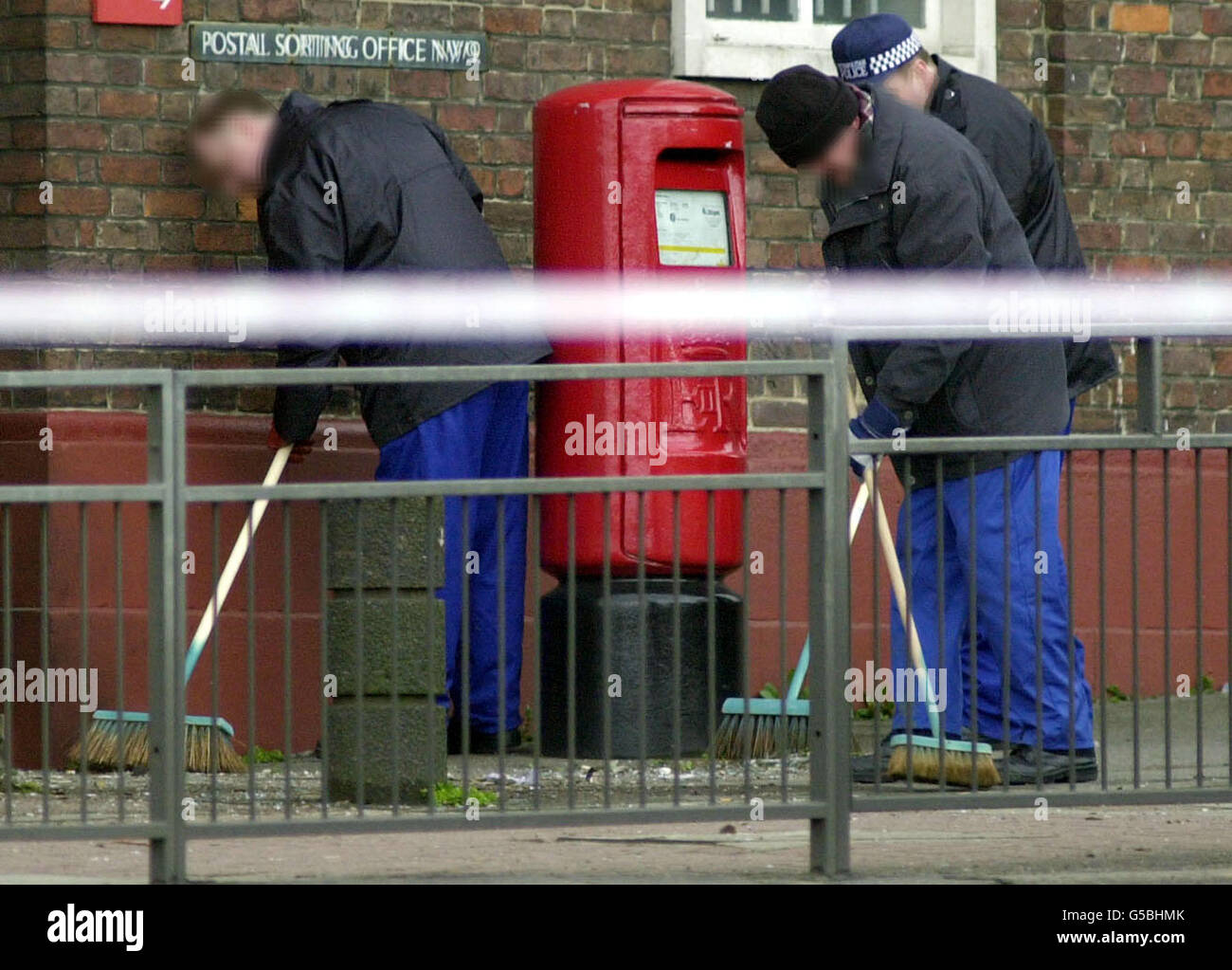 Hendon post office depot bomb Stock Photo Alamy