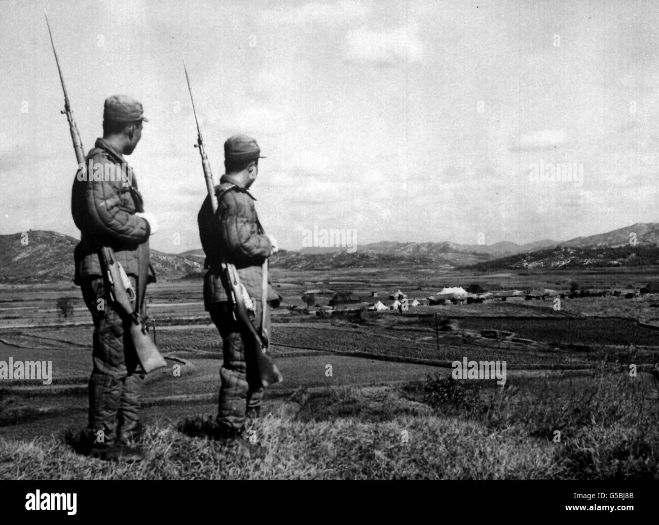 THE KOREAN WAR CHINESE VOLUNTEERS Stock Photo Alamy