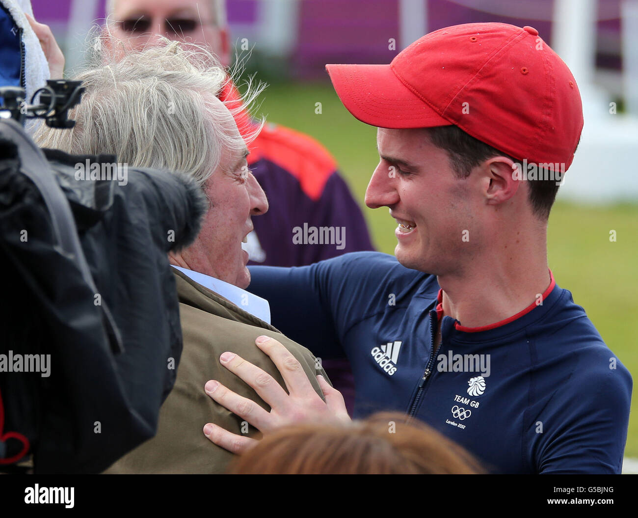 London Olympic Games Day 6. Great Britain's Peter Wilson celebrates