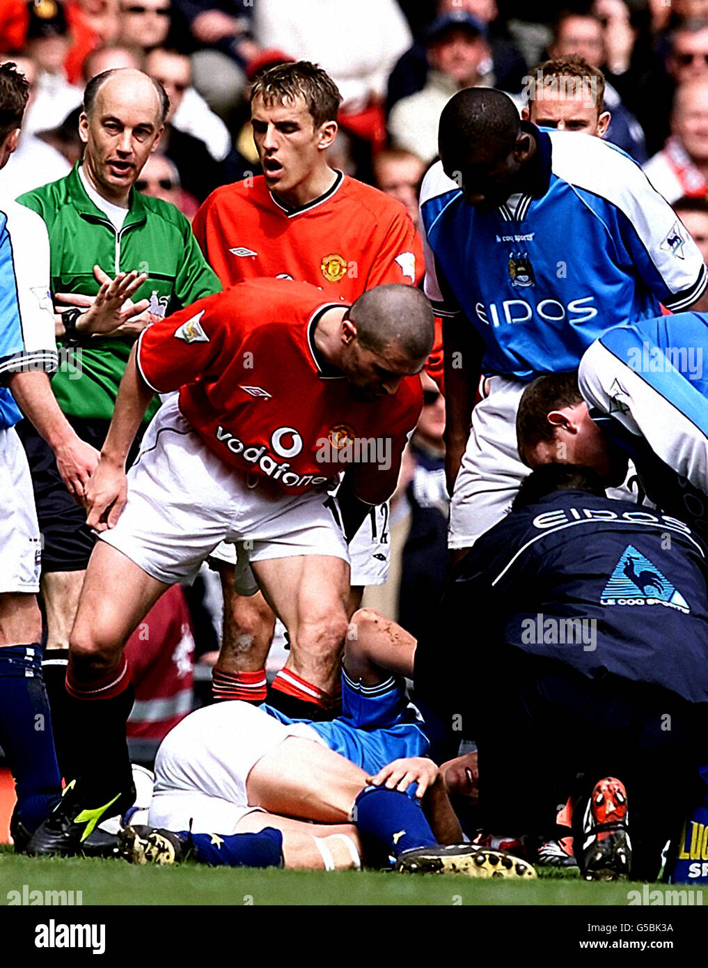 Roy keane alf inge haaland hi-res stock photography and images - Alamy