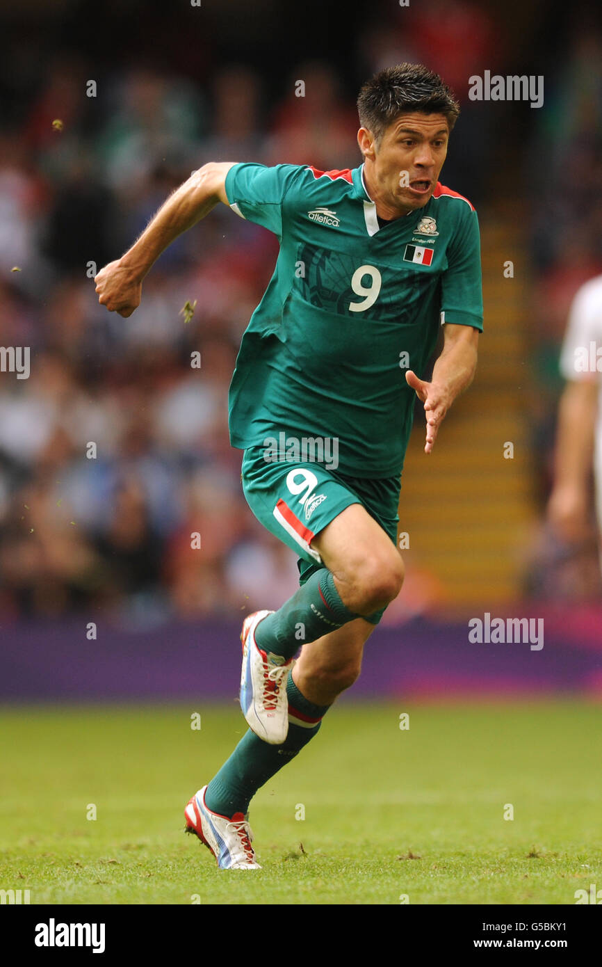London Olympic Games - Day 5. Mexico's Oribe Peralta Stock Photo