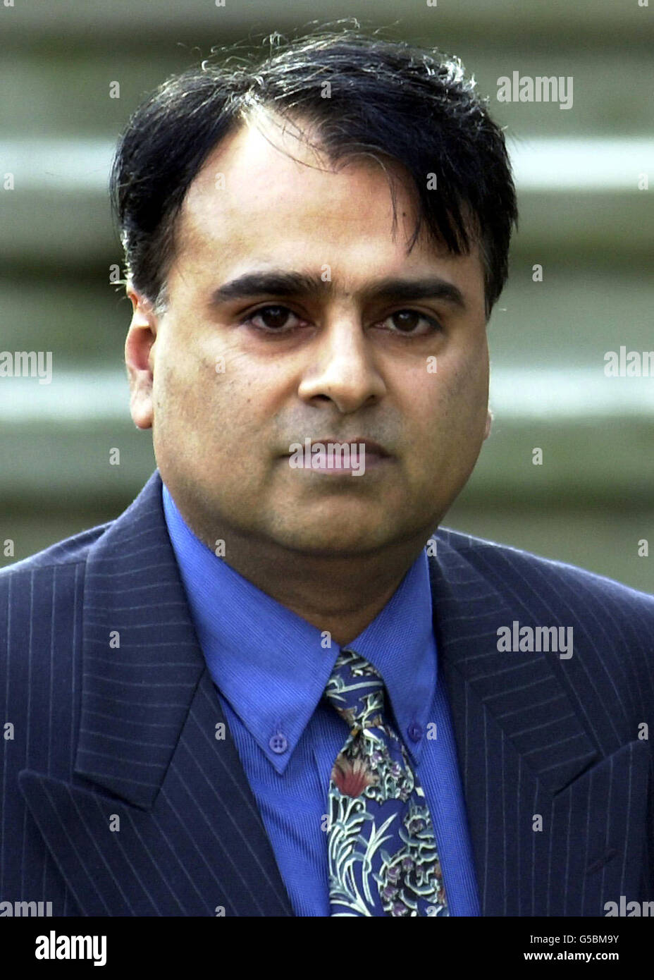 RAF Wing Commander Mohammed Ashraf arrives at Cheltenham Magistrates