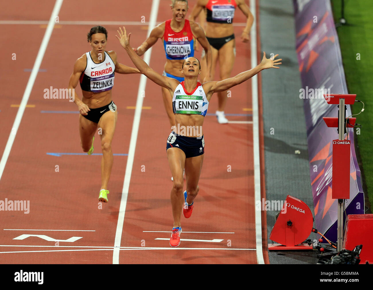 800m event day eight london olympic games olympic stadium hi-res stock ...