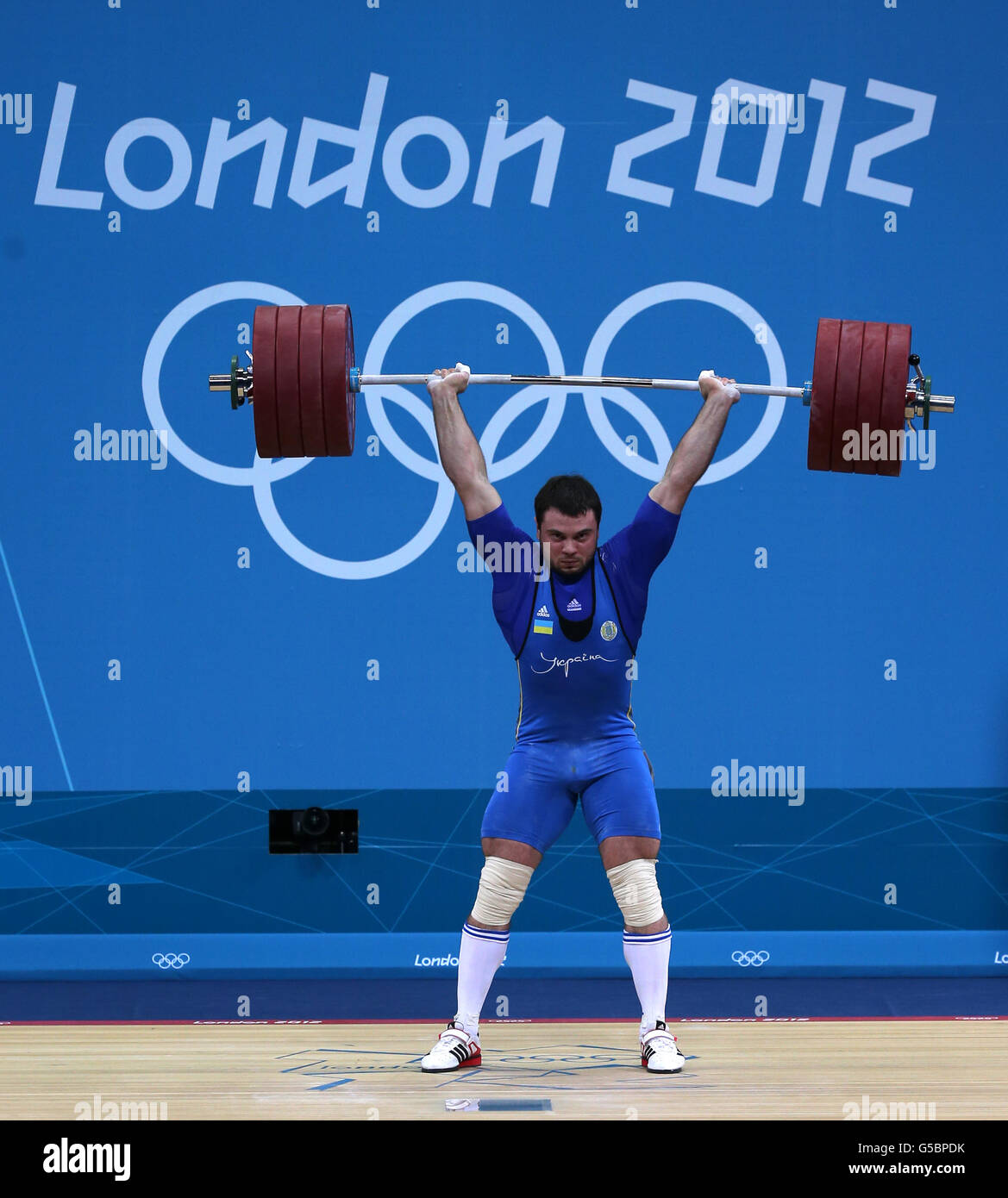 London Olympic Games Day 10. Ukraine weightlifter Oleksiy Torokhtiy