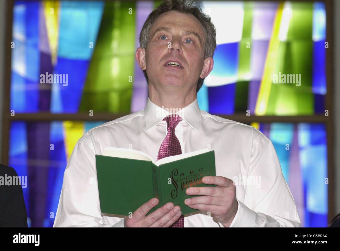 Tony Blair announces General Election - Downing Street Stock Photo - Alamy