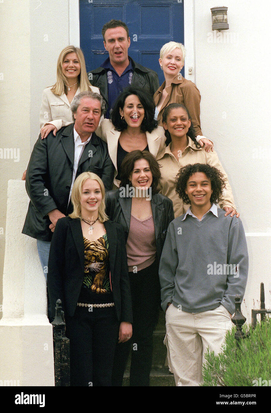 Cast of TV Soap Night and Day Stock Photo Alamy