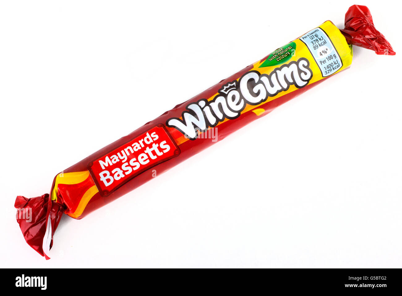 LONDON, UK JUNE 16TH 2016 A pack of Maynards Bassetts Wine Gums over