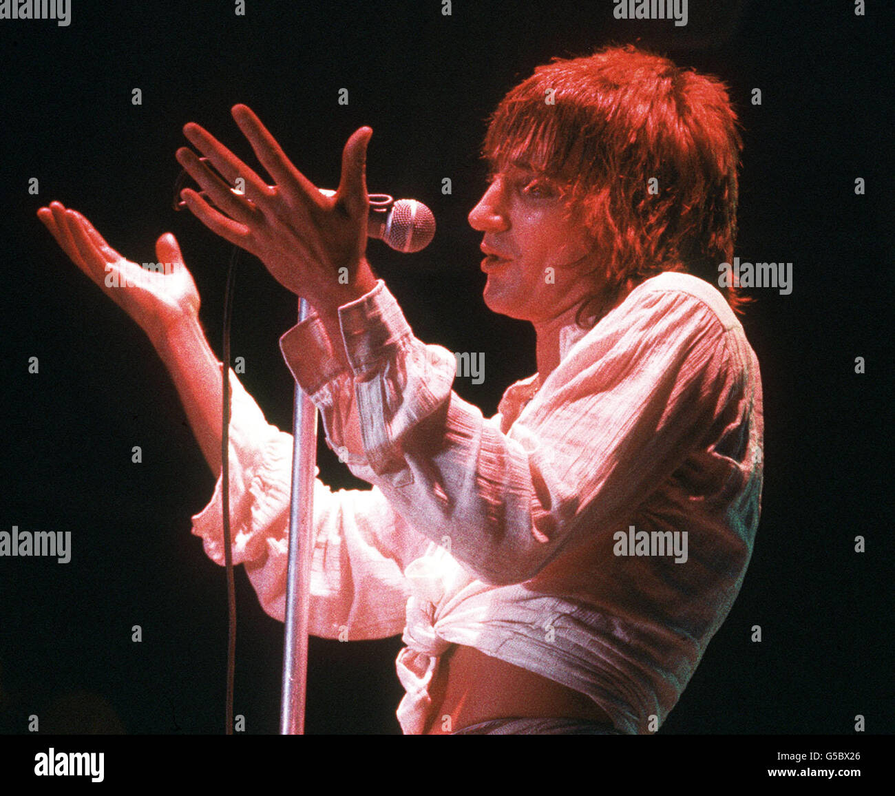 Rod stewart 1976 hi-res stock photography and images - Alamy