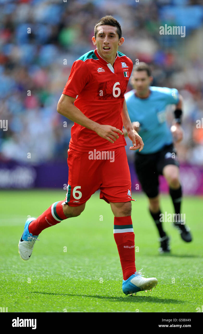 London Olympic Games - Day 2. Mexico's Hector Herrera Stock Photo