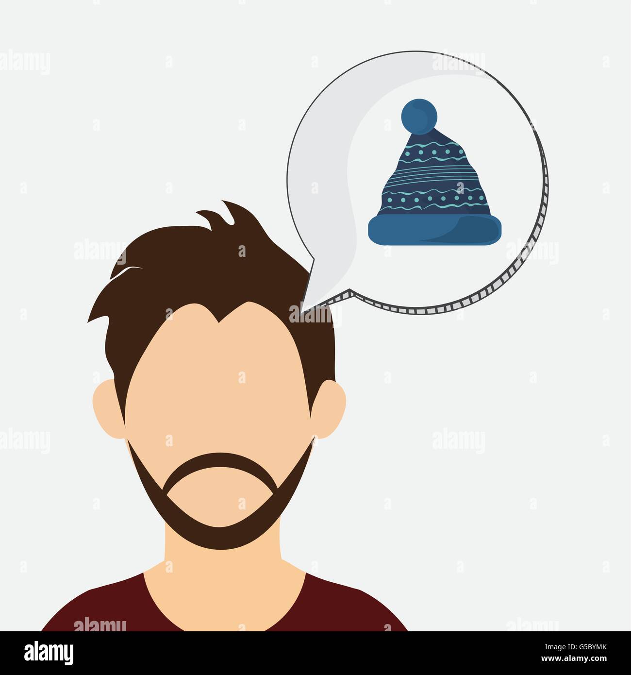 Winter design. Season icon. Colorfull illustration, vector graph Stock ...