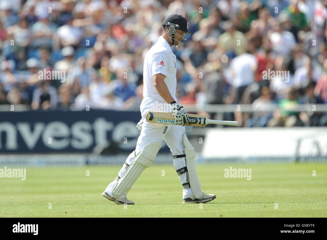 Cricket - 2012 Investec Test Series - Second Test - England v South Africa - Day Three - Headingley Stock Photo