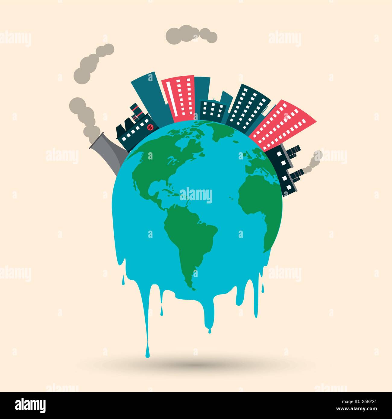 Global warming design Stock Vector Image & Art - Alamy