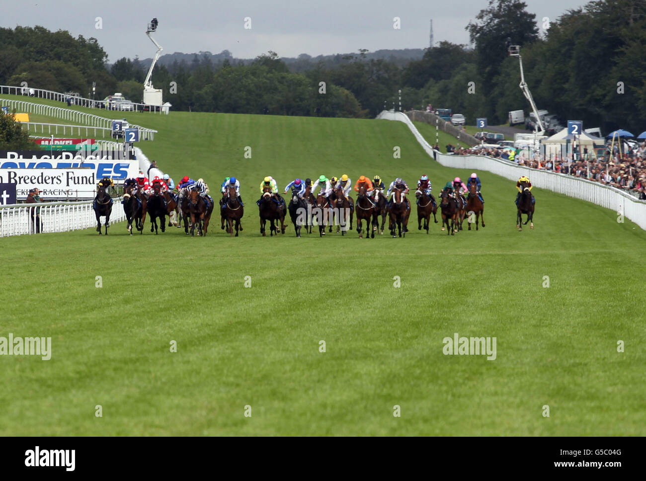 Horse Racing 2012 Glorious Goodwood Festival Blue Square Stewards