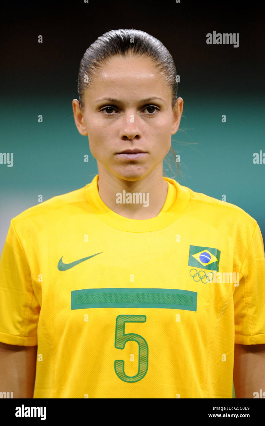 London Olympic Games - Day 7. Brazil's Erika Stock Photo - Alamy