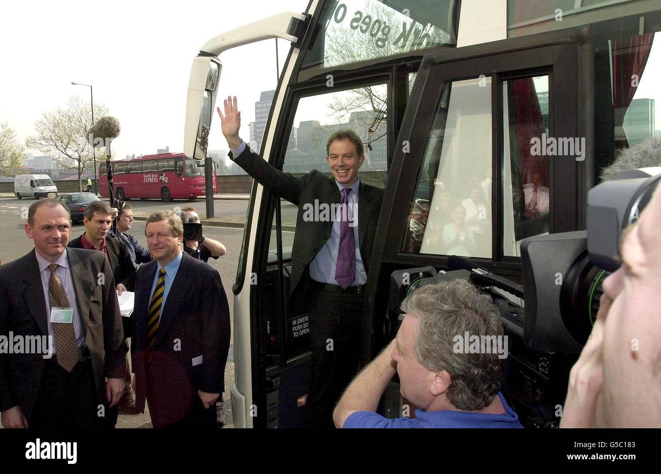 Blair election campaign Stock Photo - Alamy