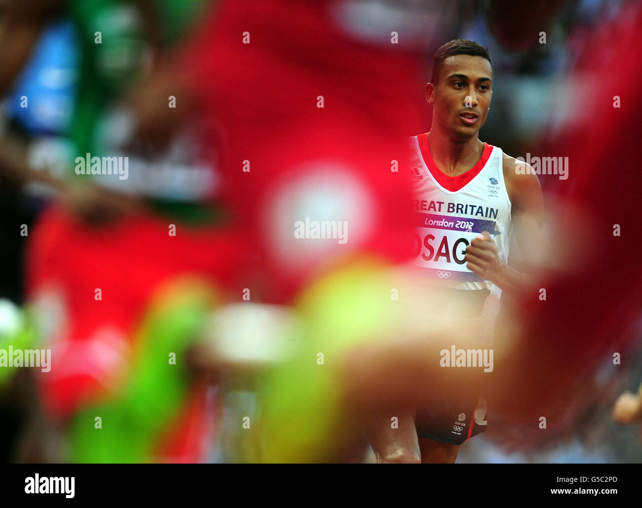 Great britains andrew osagie in action mens final olympic stadium hi