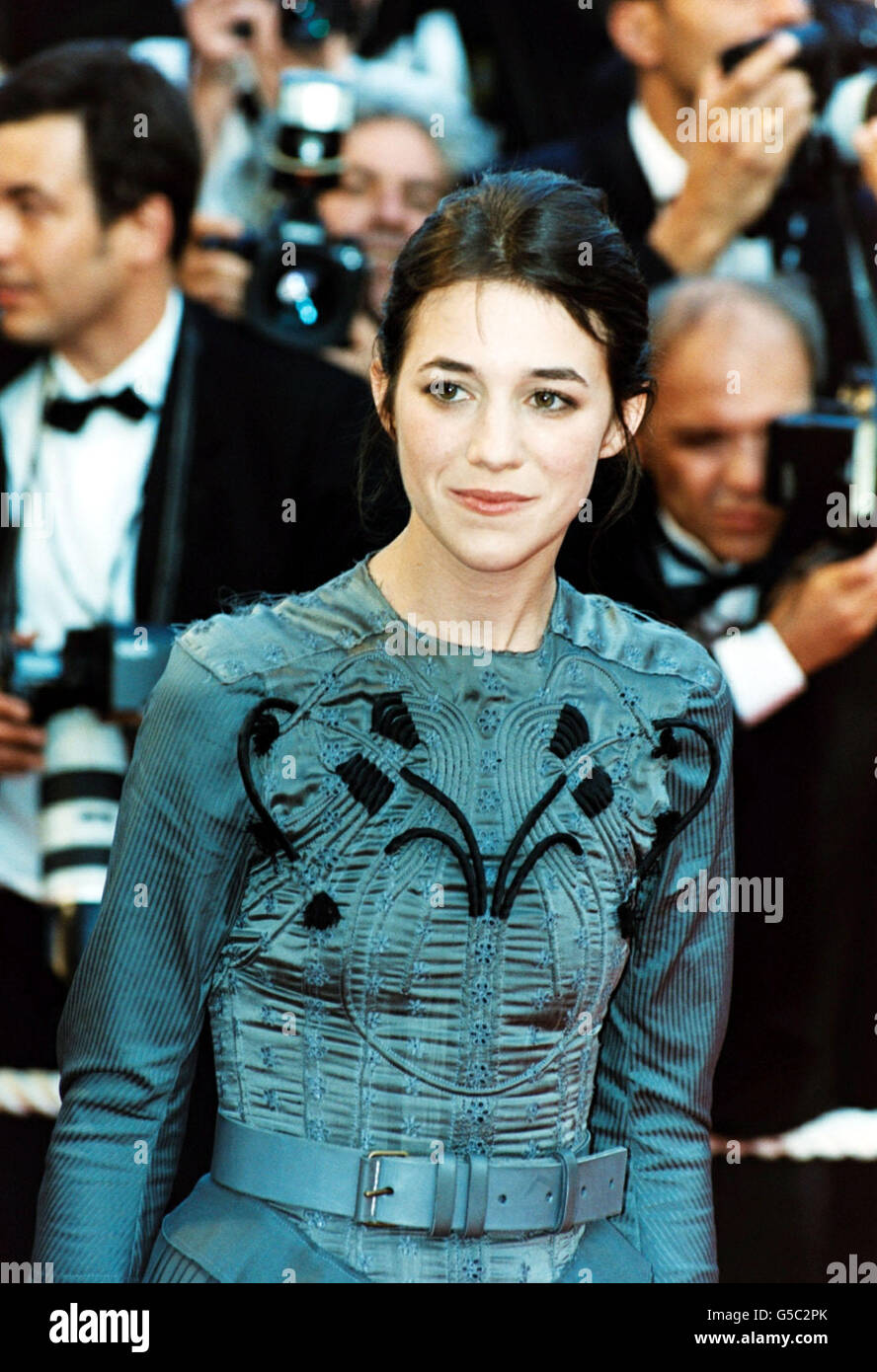 Cannes Charlotte Gainsbourg Stock Photo Alamy
