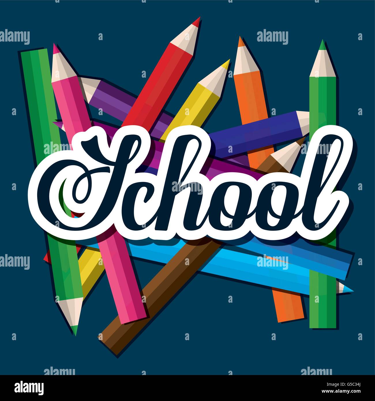 Back to school season Stock Vector Image & Art Alamy