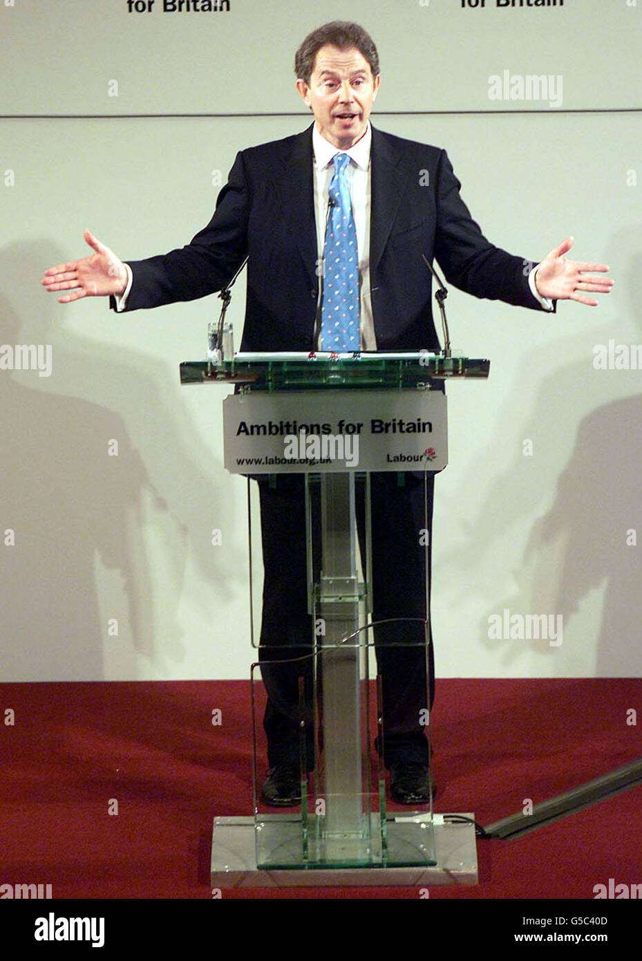 General Election Blair Stock Photo - Alamy