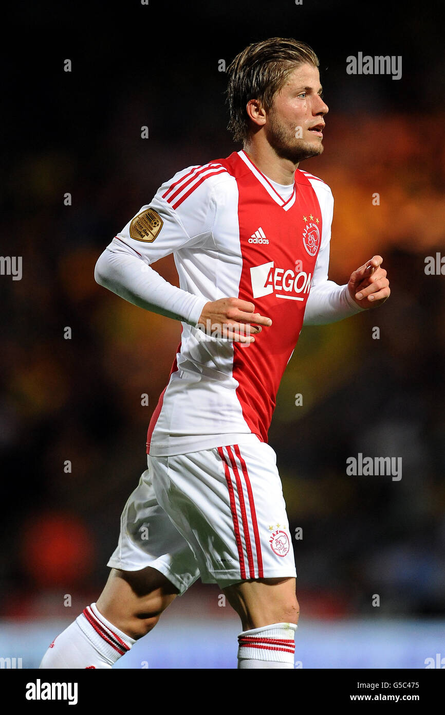 Soccer - Pre Season Friendly - Norwich City v Ajax - Carrow Road. Lasse Schone, Ajax Stock Photo