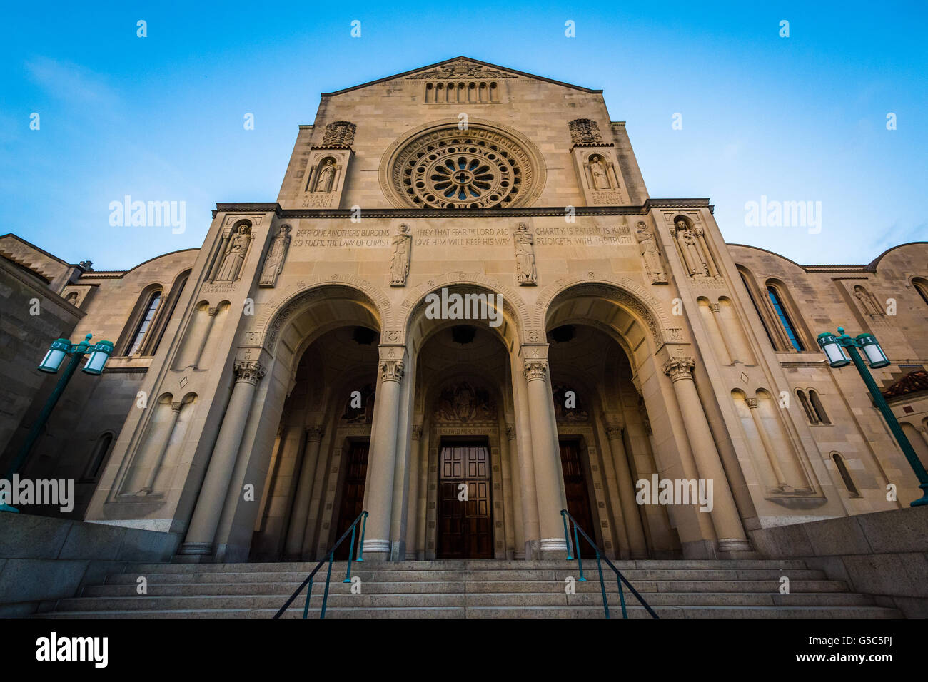 The Basilica of the National Shrine of the Immaculate Conception, in