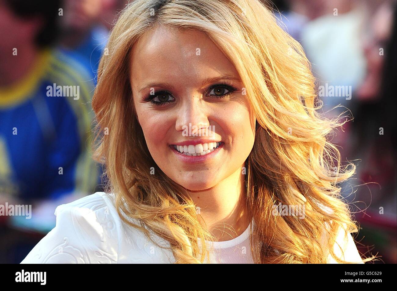 Laura Aikman arriving for the UK Premiere of Keith Lemon The Film, at