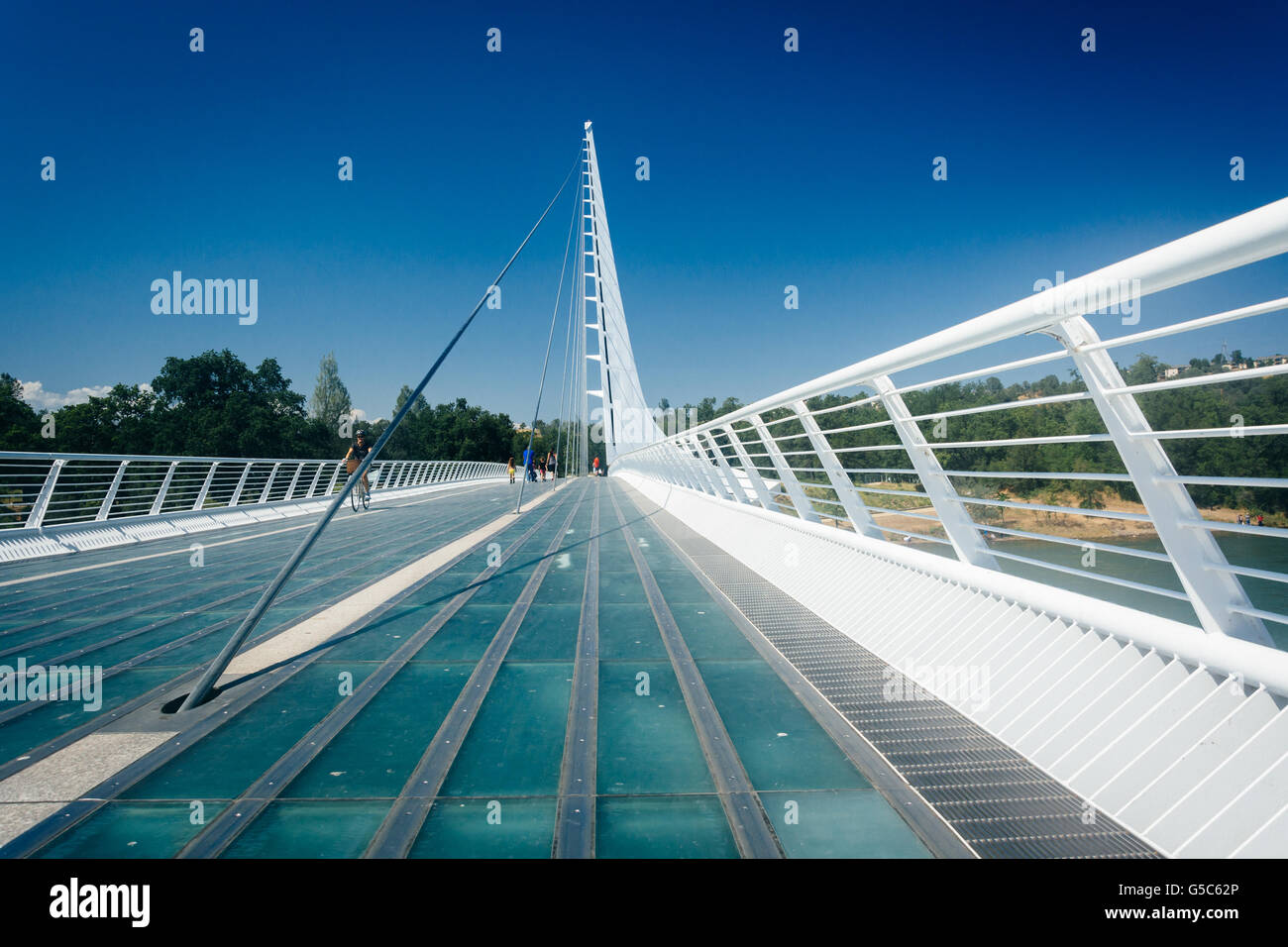 The Sundial Bridge, in Redding, California Stock Photo Alamy