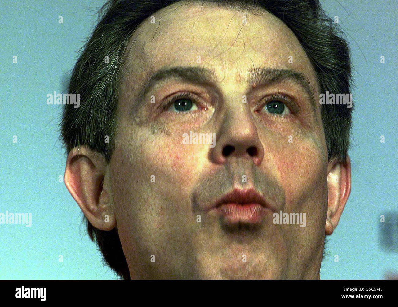 Election 2001 Labour Blair Stock Photo - Alamy