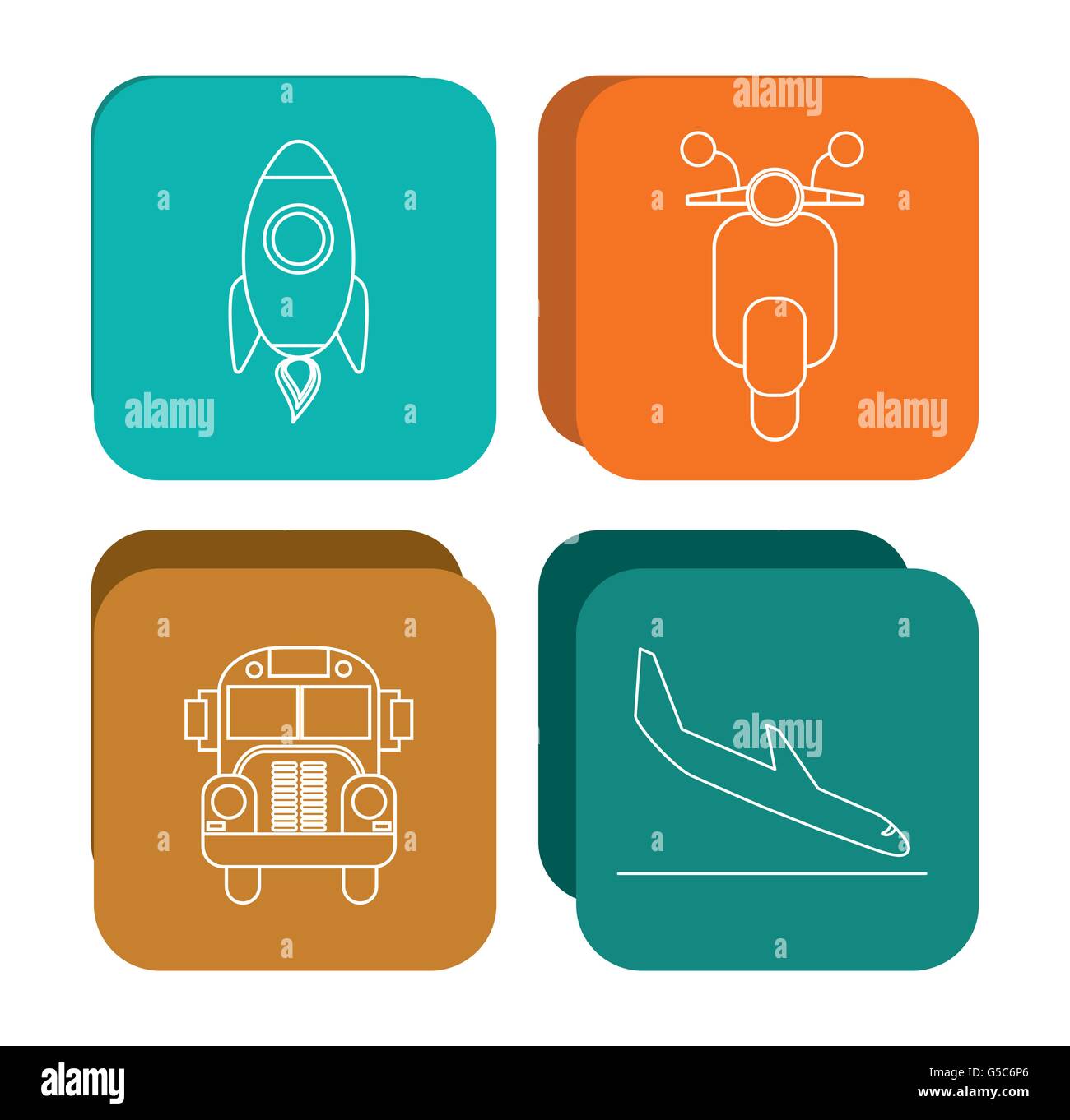 Transportation icon design Stock Vector Image & Art - Alamy