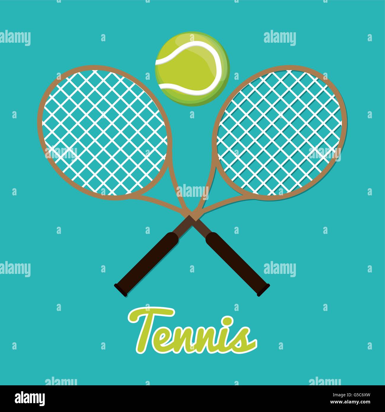 Tennis Sport design Stock Vector Image & Art - Alamy