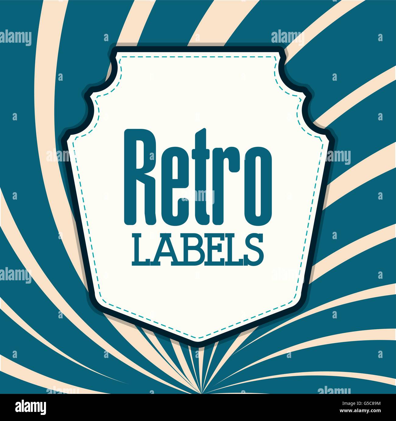 Retro label design Stock Vector Image & Art - Alamy