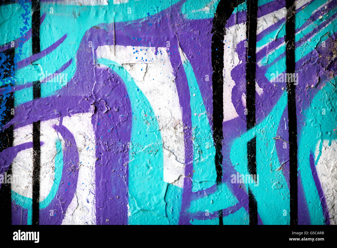 Abstract Graffiti Stock Photo