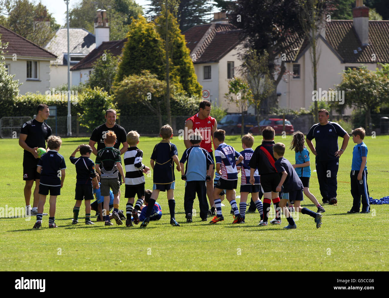 Rugby Union Childrens Rugby Skills Session St Andrews University