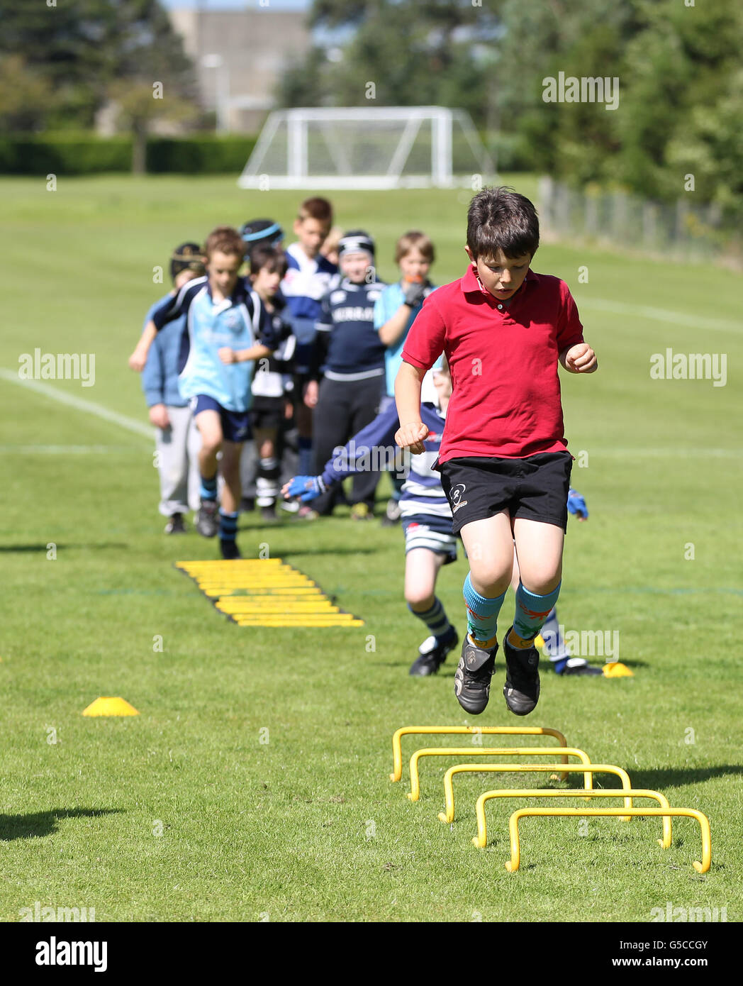 Rugby Union Childrens Rugby Skills Session St Andrews University