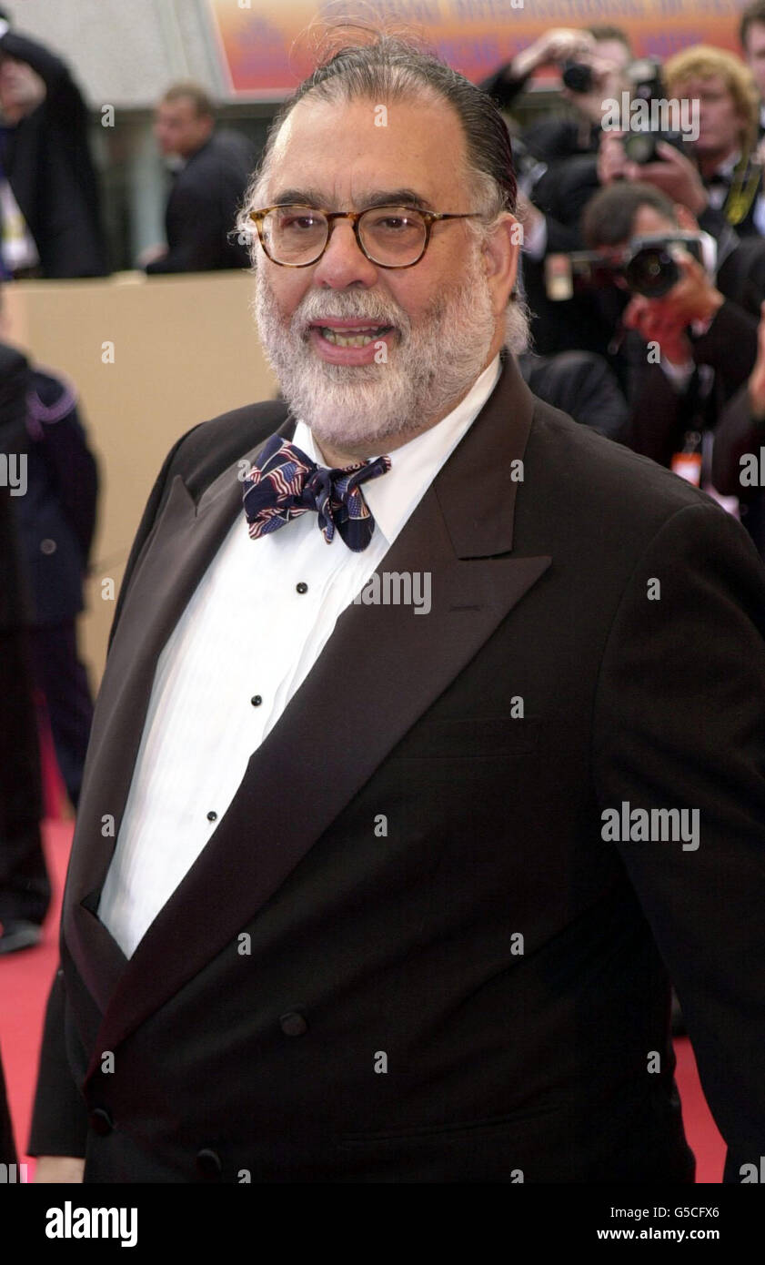 American film director Francis Ford Coppola arrives for the