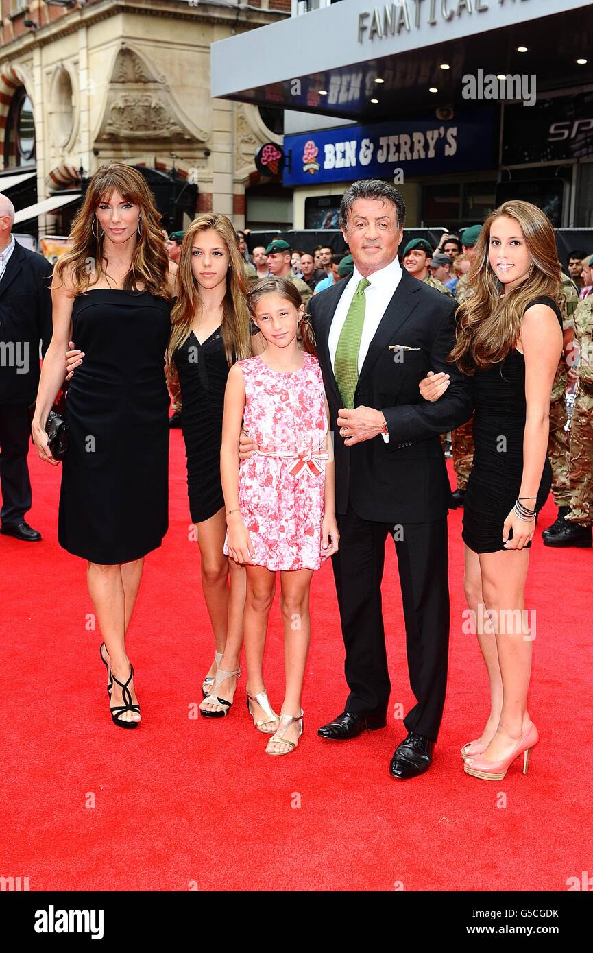 Sylvester Stallone with his daughter, Scarlet Rose Stallone, Stock Photo,  Picture And Rights Managed Image. Pic. WEN-WENN28789811