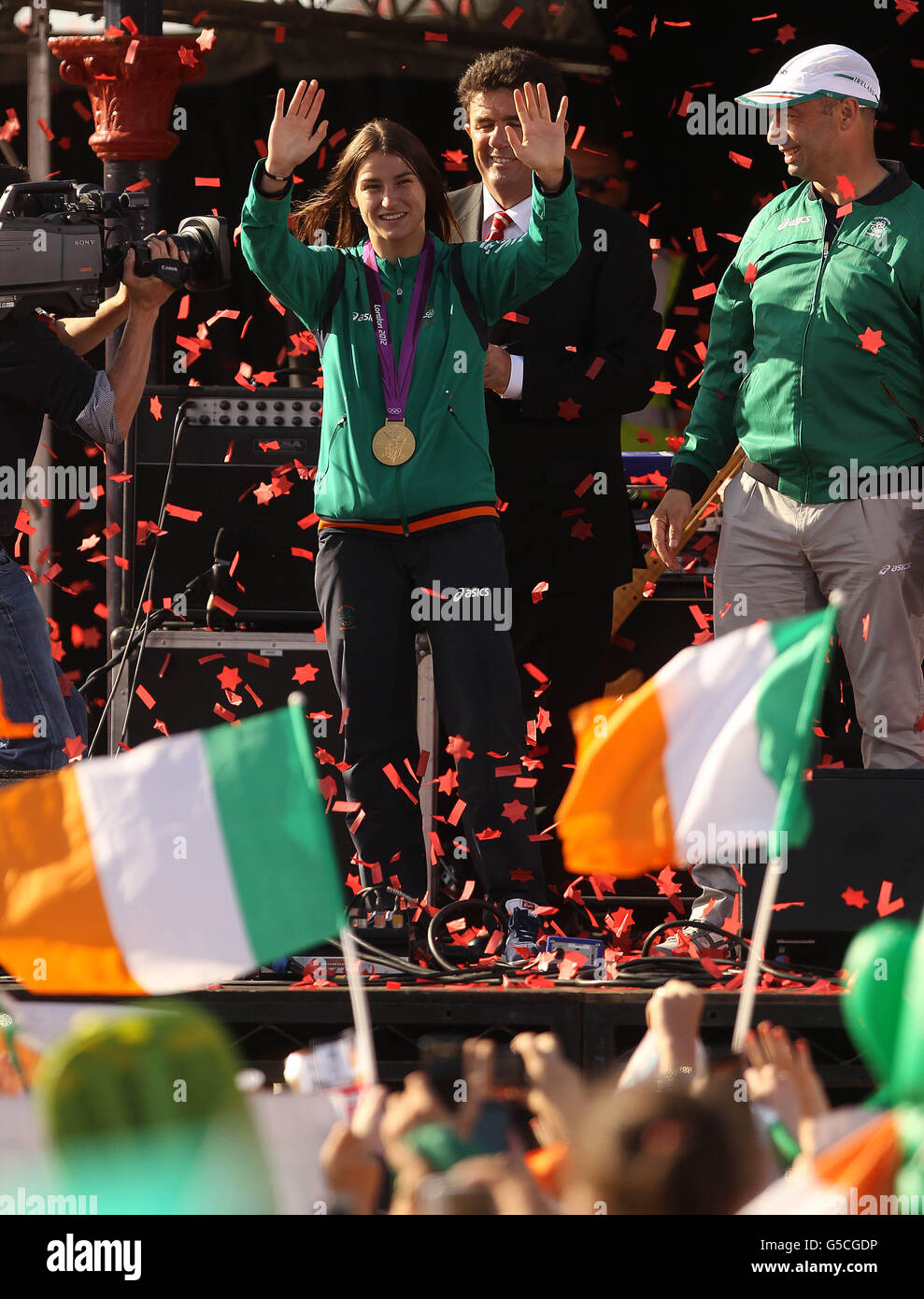 London Olympic Games Ireland Team Return Home Republic Of Ireland s london-olympic-games-ireland-team-return-home-republic-of-ireland-s
